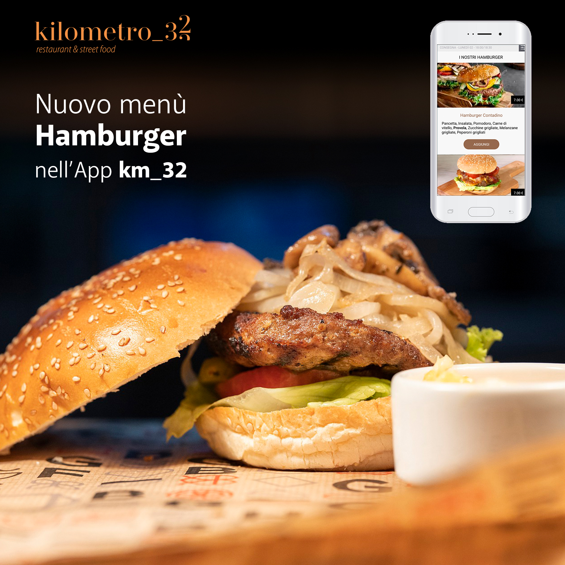 APP e Hamburger