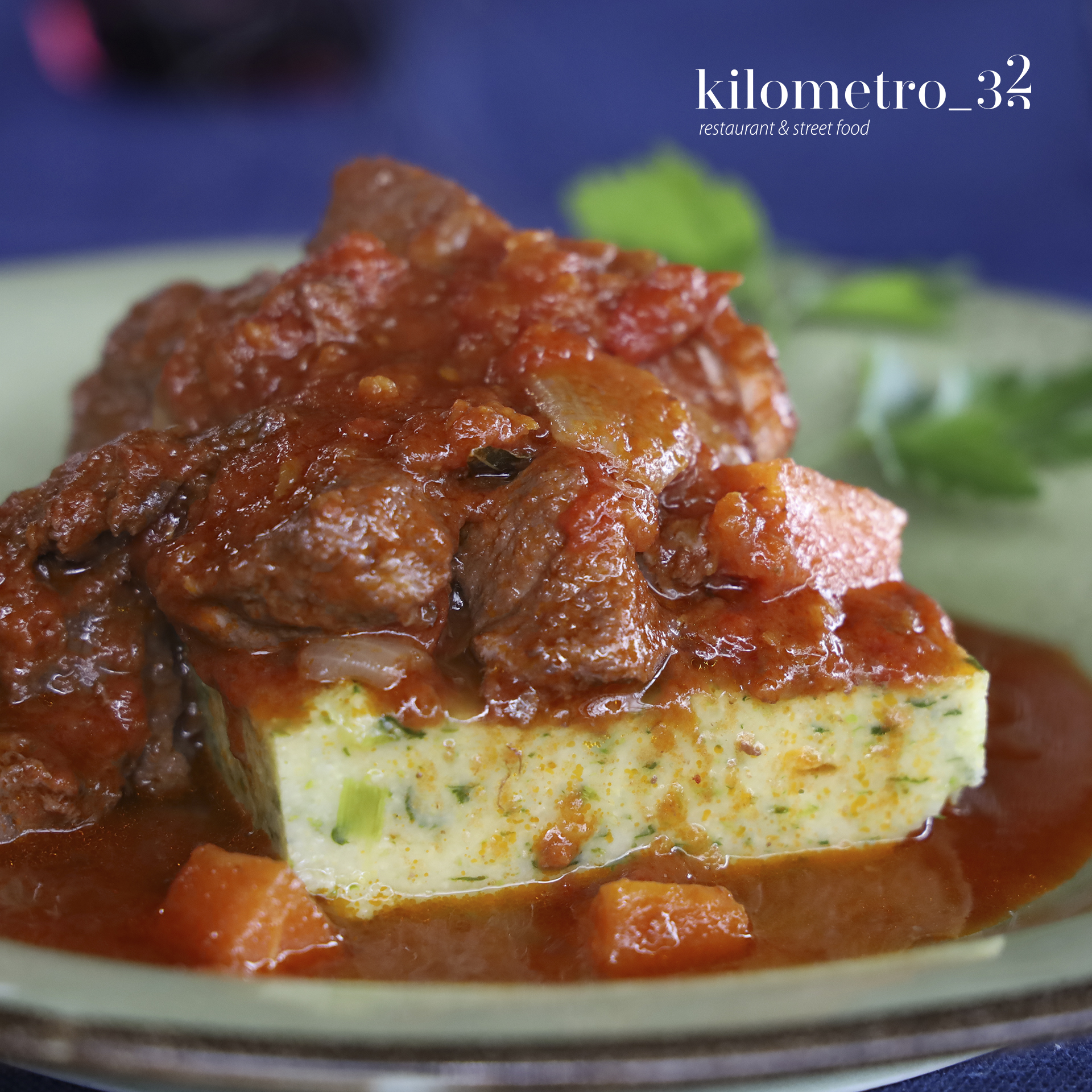 Polenta ragù di Cinghiale